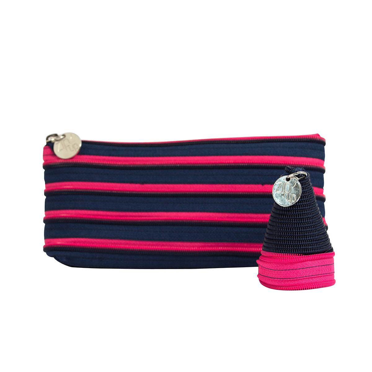 Trousse Écolier - Marine/Rose