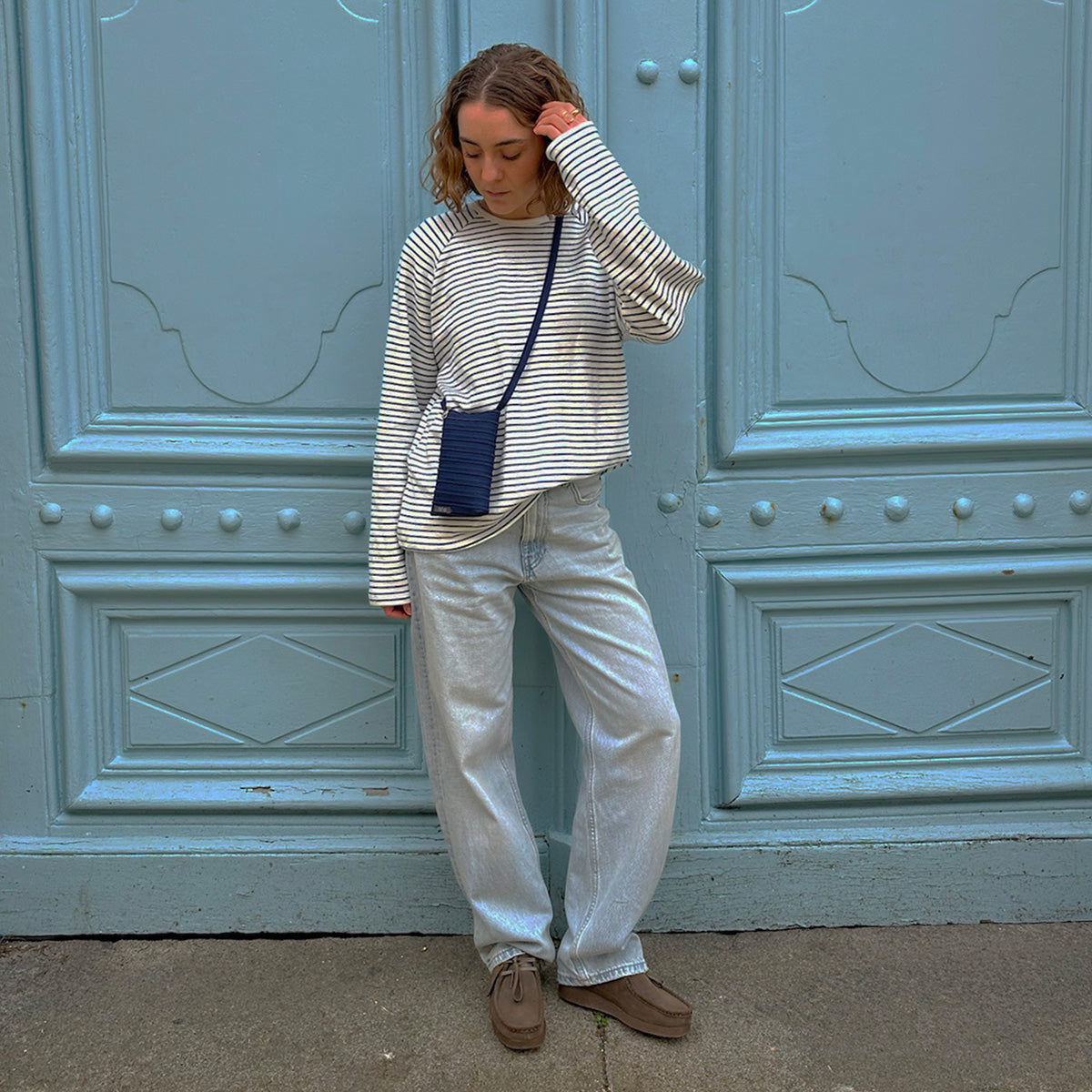 Pochette Téléphone - Marine