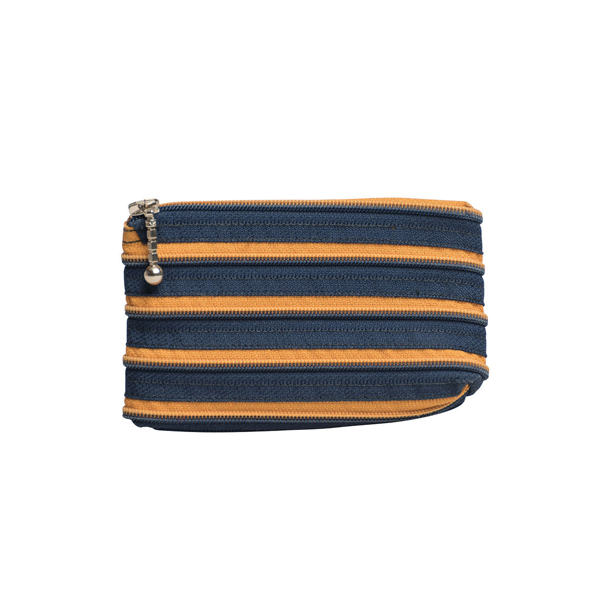 Petit Porte-monnaie - Marine/Safran