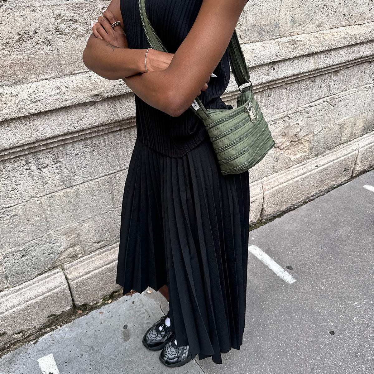 Le mini sac Messager - Kaki