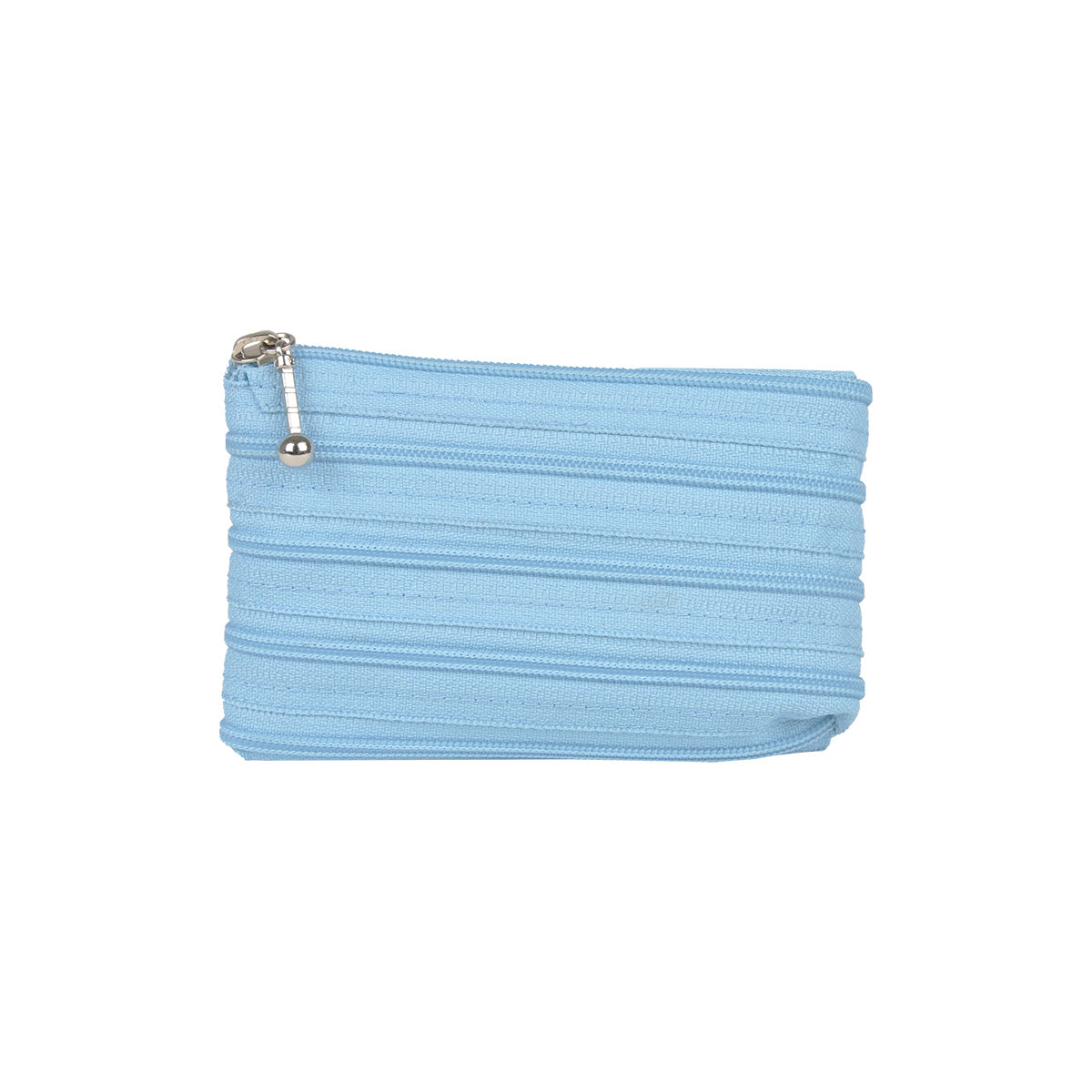 Petit Porte-monnaie en fermeture éclair Zip'Up Baby Blue