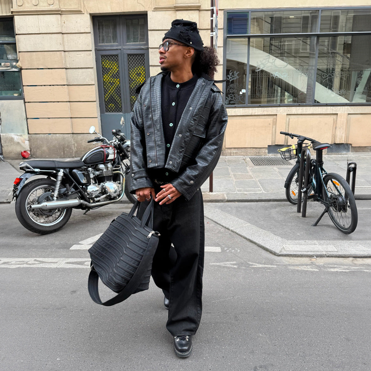 Sac Week-end Re-Edition - Noir