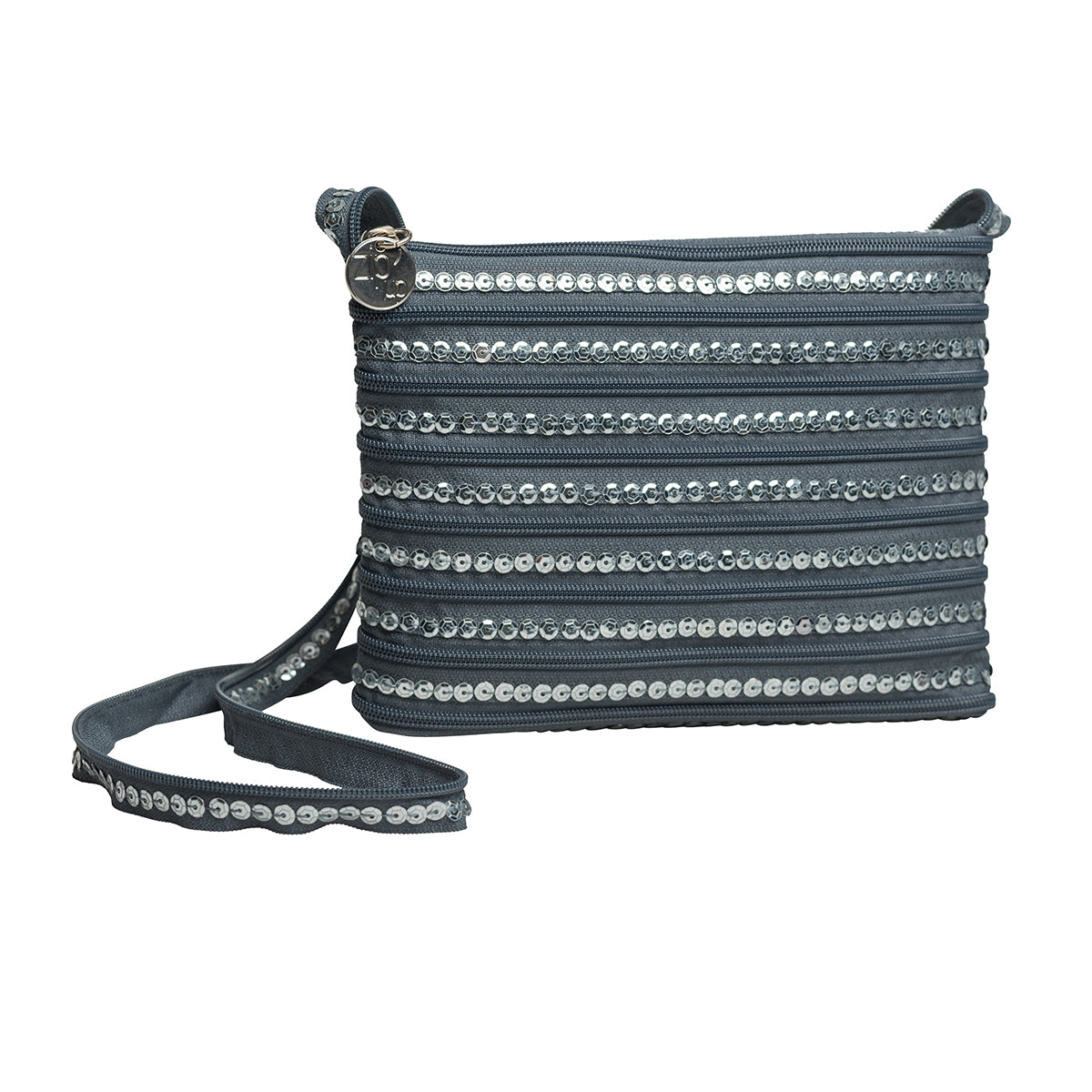 Le Classique à paillettes - Gris