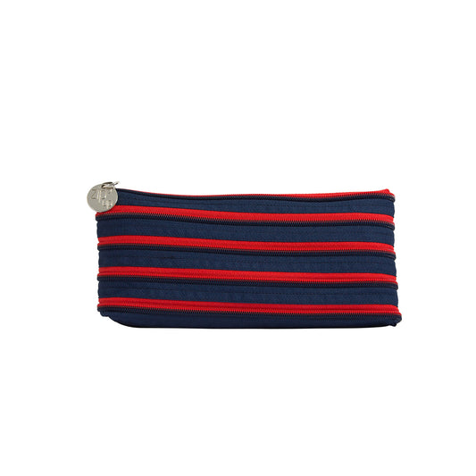 Trousse scolaire - Marine/Rouge