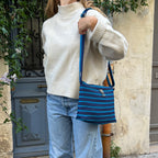 Besace - Marine/Turquoise