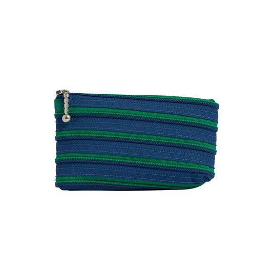 Petit Porte-monnaie - Indigo/Vert