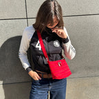 Le mini sac Messager - Rouge