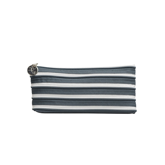 Trousse scolaire - Gris/Blanc