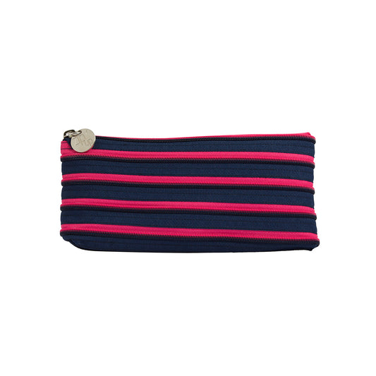Trousse Écolier - Marine/Rose